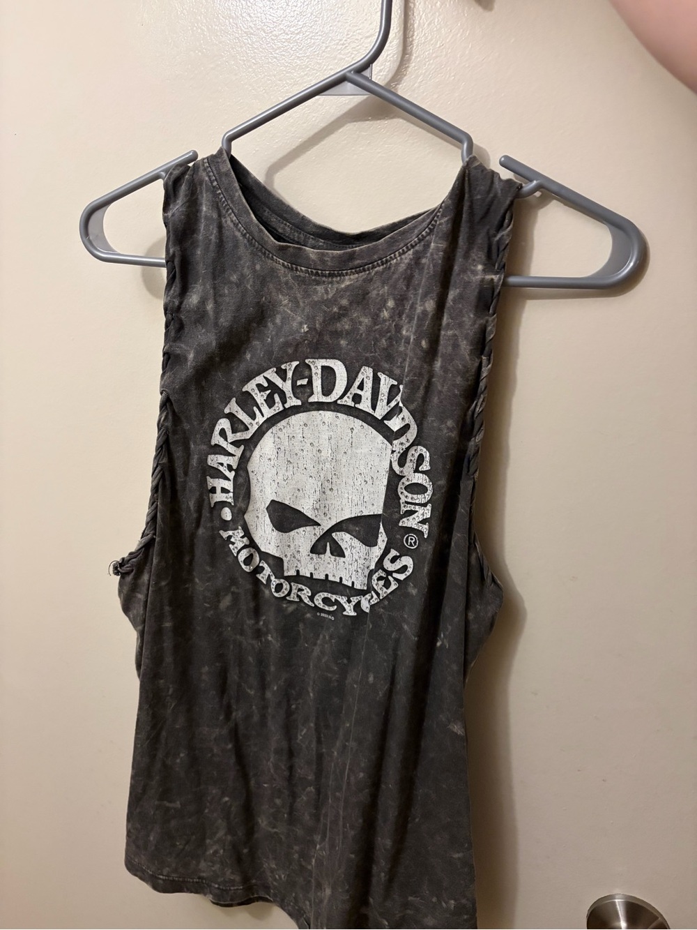 Harley Davidson badazzled women’s tee